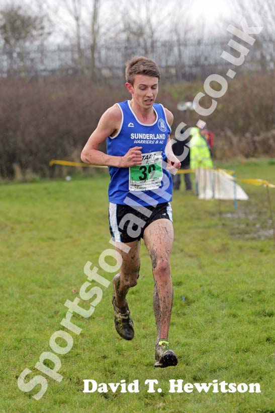 Green 39 under-20 men 2012 North East Championships, Summerhill Country Park, Hartlepool.